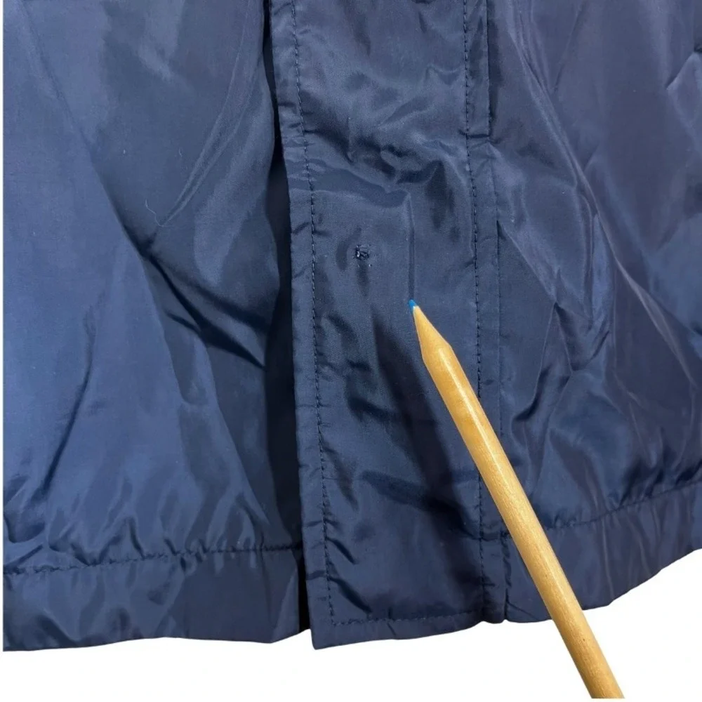 Burton 2-in-1 Jacket Youth L Blue Shell Coat w/ Zip-In Hoodie Snowboard Layering